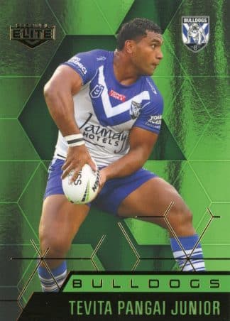 2022 NRL Elite Emerald Mojo - ME025 Tevita Pangai Junior Canterbury Bulldogs