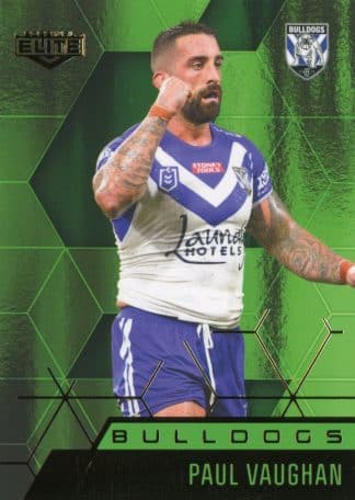 2022 NRL Elite Emerald Mojo - ME027 Paul Vaughan Canterbury Bulldogs