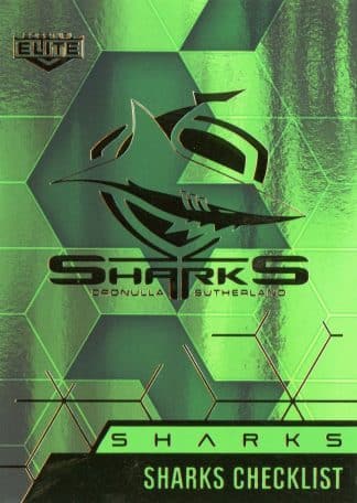 2022 NRL Elite Emerald Mojo - ME028 Cronulla Sharks Checklist