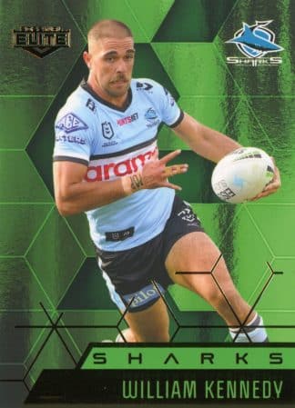 2022 NRL Elite Emerald Mojo - ME032 William Kennedy Cronulla Sharks