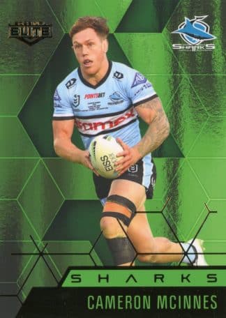 2022 NRL Elite Emerald Mojo - ME033 Cameron McInnes Cronulla Sharks