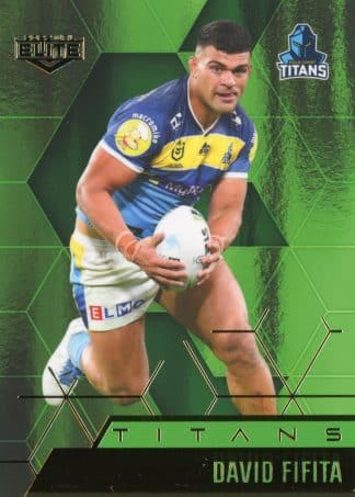 2022 NRL Elite Emerald Mojo - ME041 David Fifita Gold Coast Titans