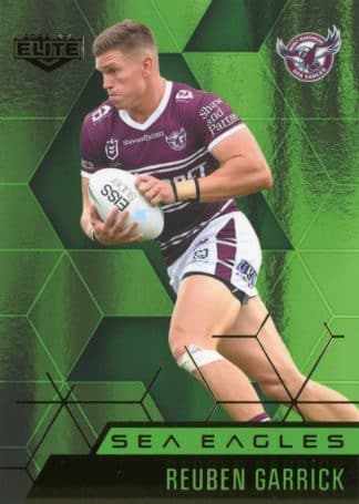 2022 NRL Elite Emerald Mojo - ME050 Reuben Garrick Manly Warringah Sea Eagles