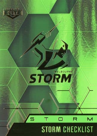 2022 NRL Elite Emerald Mojo - ME055 Melbourne Storm Checklist