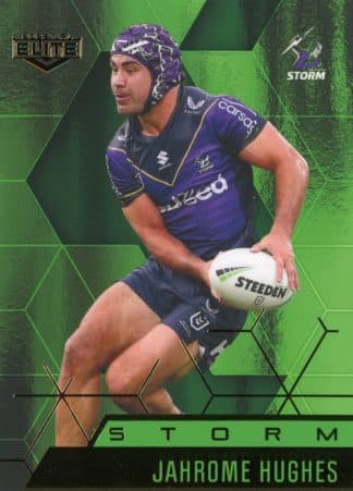 2022 NRL Elite Emerald Mojo - ME059 Jahrome Hughes Melbourne Storm