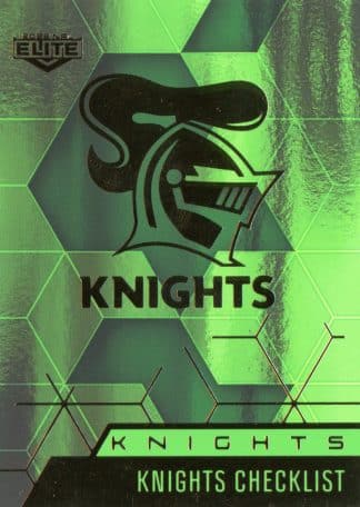 2022 NRL Elite Emerald Mojo - ME064 Newcastle Knights Checklist