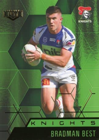 2022 NRL Elite Emerald Mojo - ME066 Bradman Best Newcastle Knights