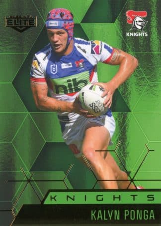 2022 NRL Elite Emerald Mojo - ME071 Kalyn Ponga Newcastle Knights