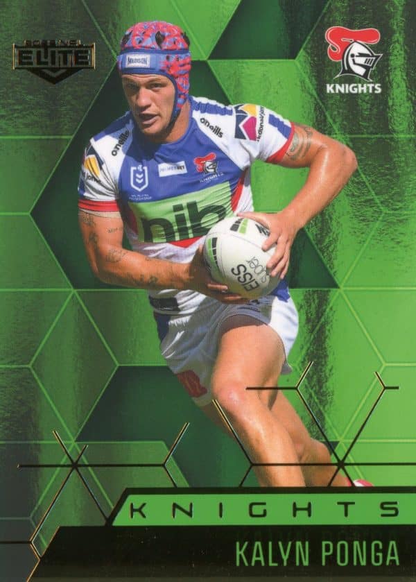 2022 NRL Elite Emerald Mojo - ME071 Kalyn Ponga Newcastle Knights