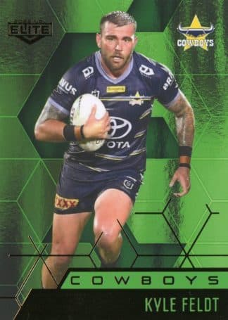 2022 NRL Elite Emerald Mojo - ME075 Kyle Feldt North Queensland Cowboys