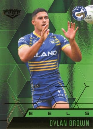 2022 NRL Elite Emerald Mojo - ME083 Dylan Brown Parramatta Eels