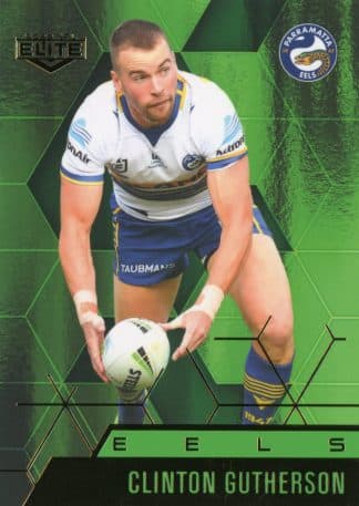 2022 NRL Elite Emerald Mojo - ME085 Clinton Gutherson Parramatta Eels