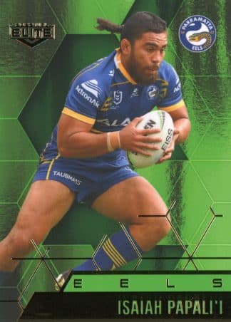 2022 NRL Elite Emerald Mojo - ME089 Isaiah Papali'i Parramatta Eels