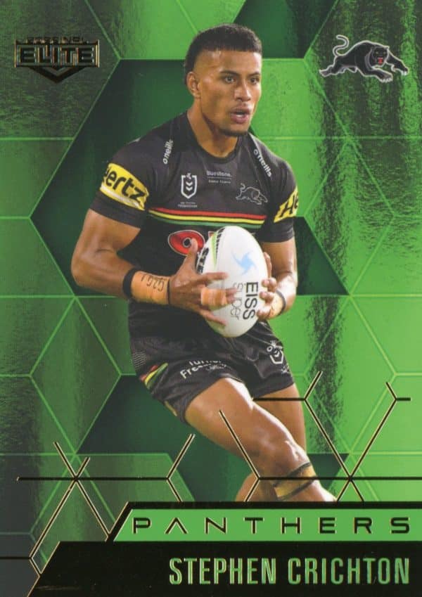 2022 NRL Elite Emerald Mojo - ME093 Stephen Crichton Penrith Panthers