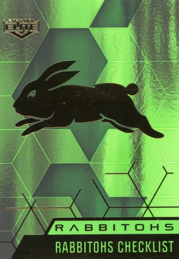 2022 NRL Elite Emerald Mojo - ME100 South Sydney Rabbitohs Checklist
