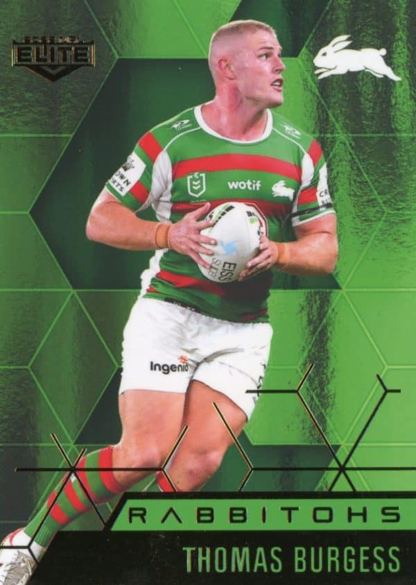 2022 NRL Elite Emerald Mojo - ME102 Thomas Burgess South Sydney Rabbitohs