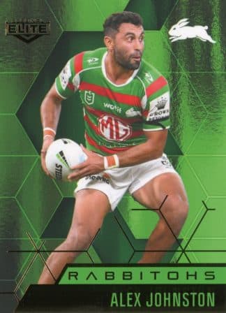 2022 NRL Elite Emerald Mojo - ME104 Alex Johnston South Sydney Rabbitohs