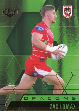 2022 NRL Elite Emerald Mojo - ME113 Zac Lomax St George Illawarra Dragons