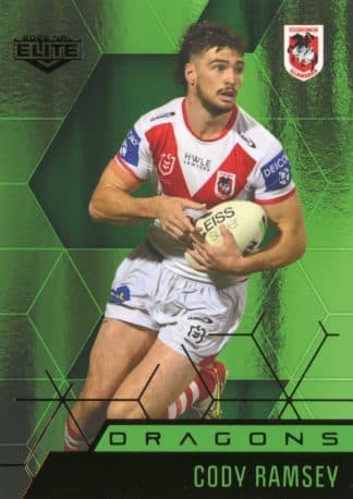 2022 NRL Elite Emerald Mojo - ME115 Cody Ramsey St George Illawarra Dragons