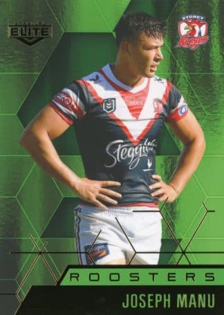 2022 NRL Elite Emerald Mojo - ME120 Joseph Manu Sydney Roosters