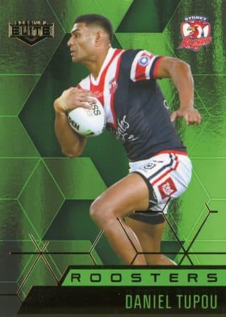 2022 NRL Elite Emerald Mojo - ME124 Daniel Tupou Sydney Roosters