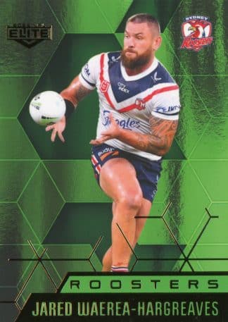 2022 NRL Elite Emerald Mojo - ME125 Jared Waerea-Hargreaves Sydney Roosters