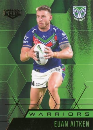2022 NRL Elite Emerald Mojo - ME128 Euan Aitken Warriors
