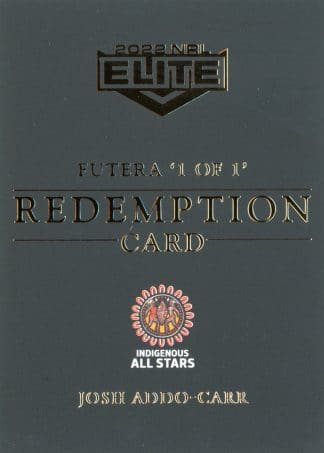2022 NRL Elite Futera 1 Of 1 - F1 Josh Addo-Carr Indigenous All-Star