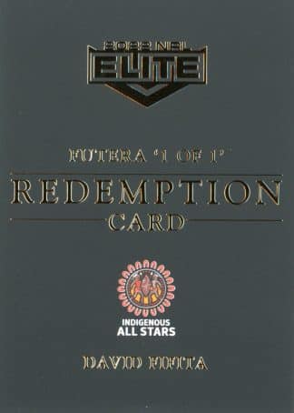 2022 NRL Elite Futera 1 Of 1 - F2 David Fifita Indigenous All-Star