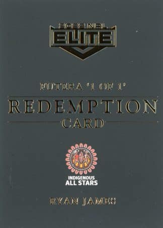 2022 NRL Elite Futera 1 Of 1 - F3 Ryan James Indigenous All-Star