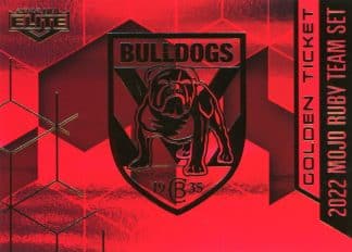 2022 NRL Elite Golden Ticket - GT03 Canterbury Bulldogs