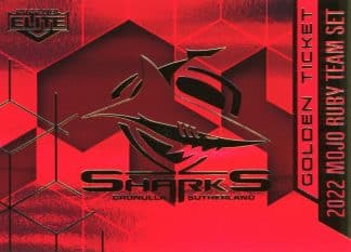 2022 NRL Elite Golden Ticket - GT04 Cronulla Sharks