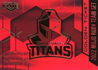 2022 NRL Elite Golden Ticket - GT05 Gold Coast Titans