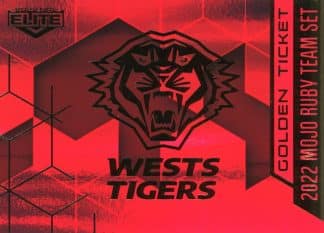 2022 NRL Elite Golden Ticket - GT16 Wests Tigers