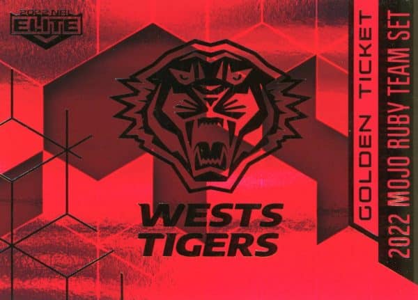 2022 NRL Elite Golden Ticket - GT16 Wests Tigers