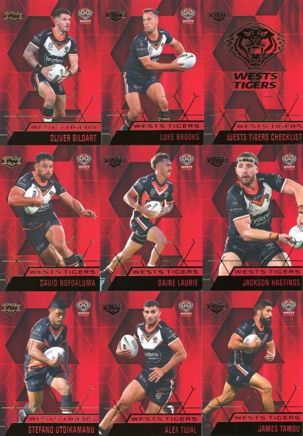 2022 NRL Elite Golden Ticket - GT16 Wests Tigers - Image 2