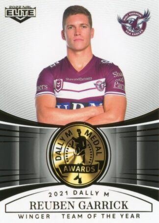 2022 NRL Elite Dally M Awards - DM03 Reuben Garrick Manly Sea Eagles