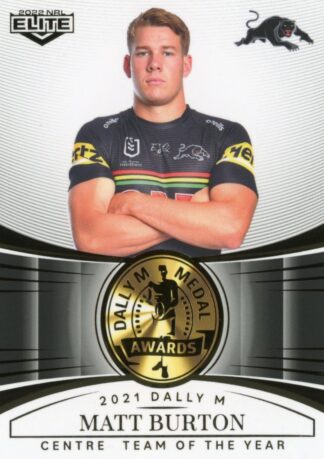 2022 NRL Elite Dally M Awards - DM06 Matt Burton Penrith Panthers