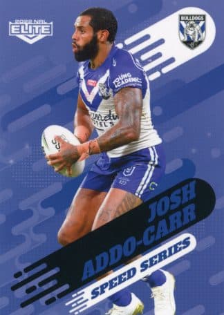 2022 NRL Elite Speed Series - SS05 Josh Addo-Carr Canterbury Bulldogs