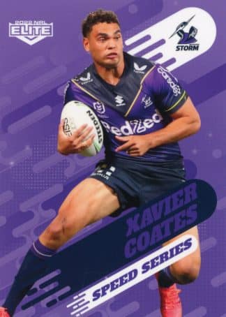 2022 NRL Elite Speed Series - SS13 Xavier Coates Melbourne Storm