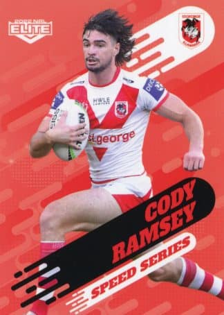 2022 NRL Elite Speed Series - SS25 Cody Ramsey St George Dragons