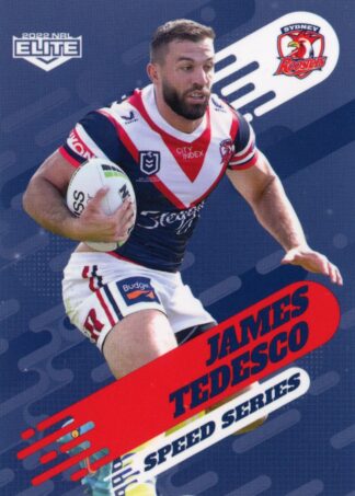 2022 NRL Elite Speed Series - SS28 James Tedesco Sydney Roosters