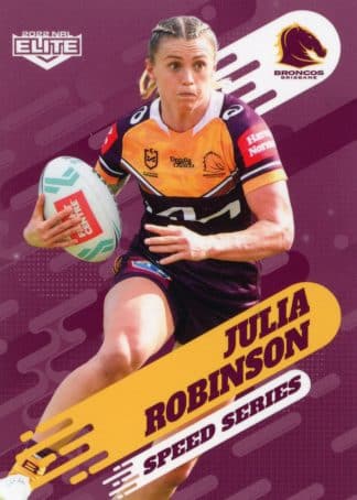 2022 NRL Elite Speed Series - SS33 Julie Robinson Brisbane Broncos