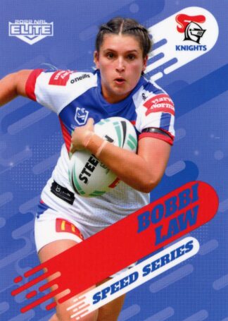 2022 NRL Elite Speed Series - SS37 Bobbi Law Newcastle Knights
