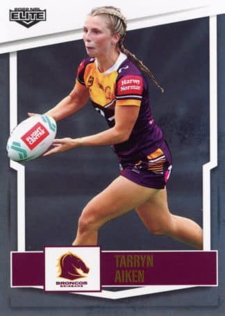 2022 NRL Elite Women - NRLW002 Tarryn Aiken Brisbane Broncos