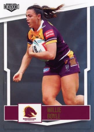 2022 NRL Elite Women - NRLW004 Millie Boyle Brisbane Broncos