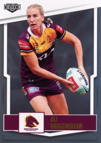 2022 NRL Elite Women - NRLW005 Ali Brigginshaw Brisbane Broncos
