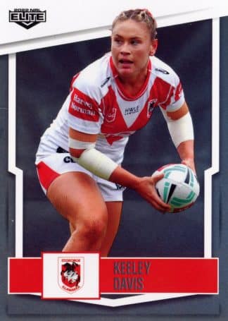 2022 NRL Elite Women - NRLW042 Keeley Davis St George Dragons