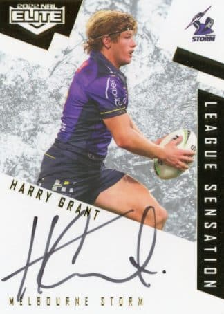 2022 NRL Elite League Sensations White - LS07 Harry Grant Melbourne Storm