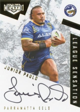 2022 NRL Elite League Sensations White - LS10 Junior Paulo Parramatta Eels